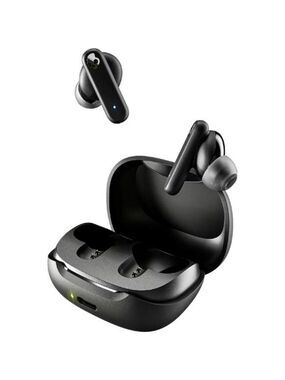 Wireless Bluetooth Earbuds Black Noise Isolating Mic 20hr Battery Sweatproof